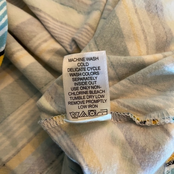 Jessica London Women’s Plus Size Square Neck Striped Tee - Picture 4 of 5